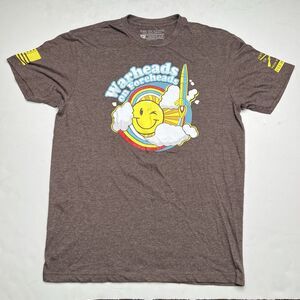Grunt Style Club Member T-Shirt Brown Warheads on Forhead Mens Large